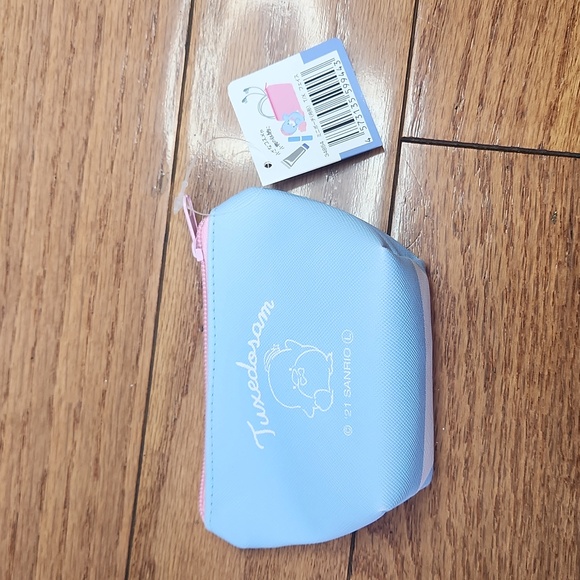 NEW Sanrio Characters Mini Pouch Tuxedo Sam Face pattern Japanese - Picture 4 of 7